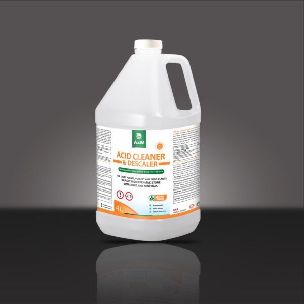 A&W ACID CLEANER AND DE-SCALER (Low Foam)